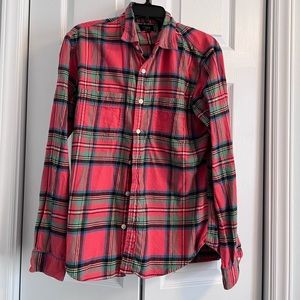 J Crew long sleeve flannel
